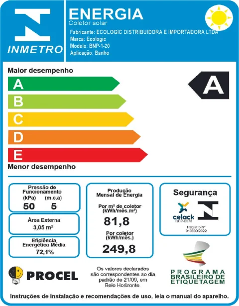 Informações de Energia